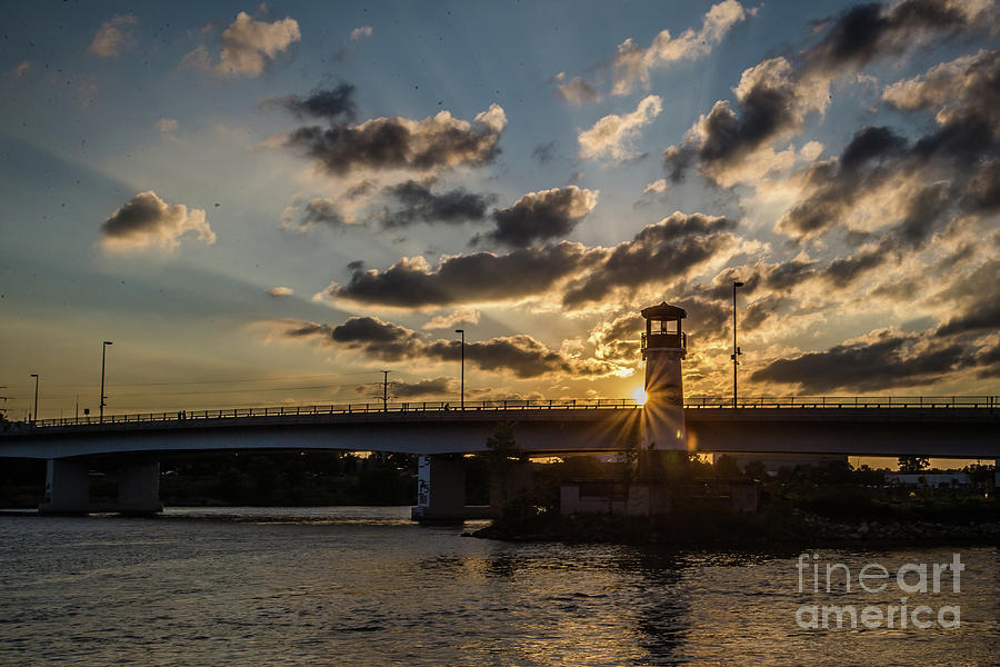 Boom Island Sunset Photograph by Habashy Photography