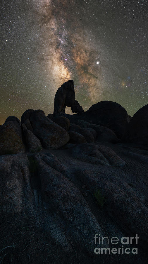 Boot Arch Milky Way Vertorama Photograph by Michael Ver Sprill