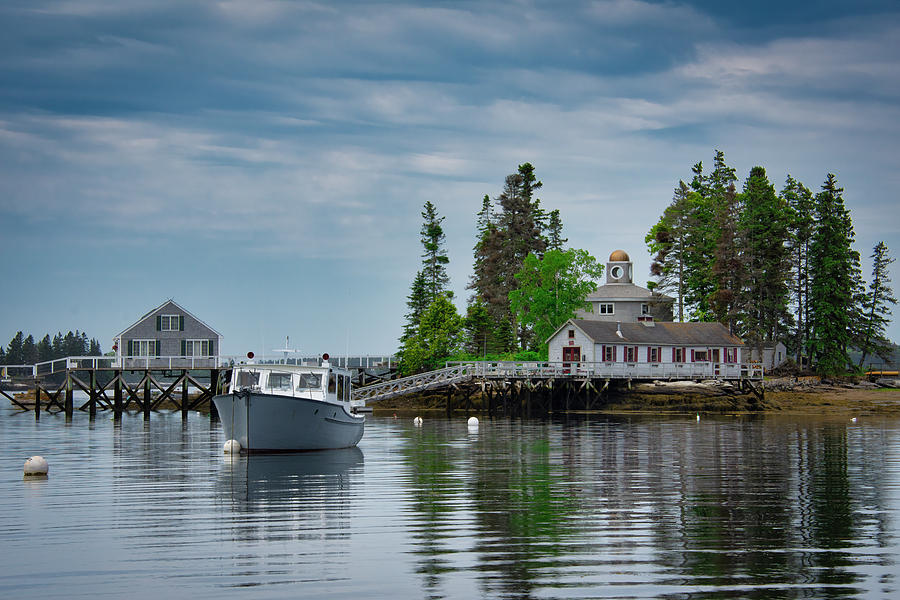 Boothbay Calm Photograph by Guy Whiteley