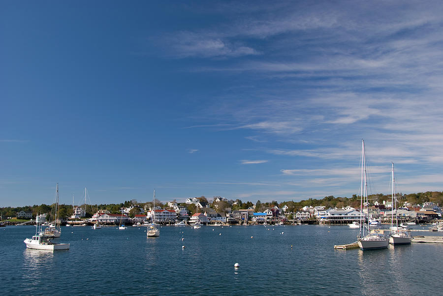 Nature Photograph - Boothbay Harbor by Frankvandenbergh