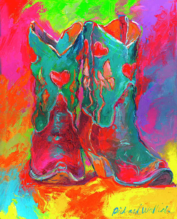 Boots Painting by Richard Wallich