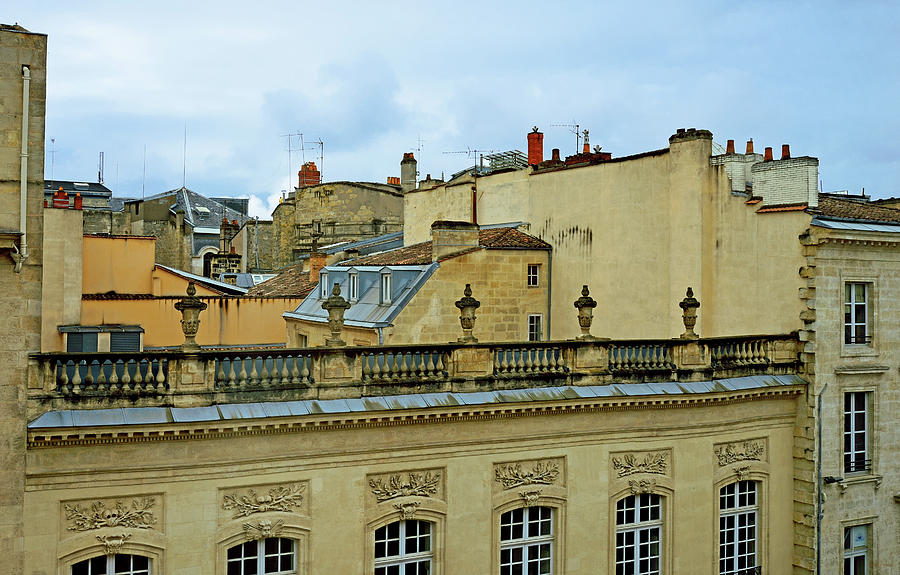 Bordeaux Rooftops Photograph