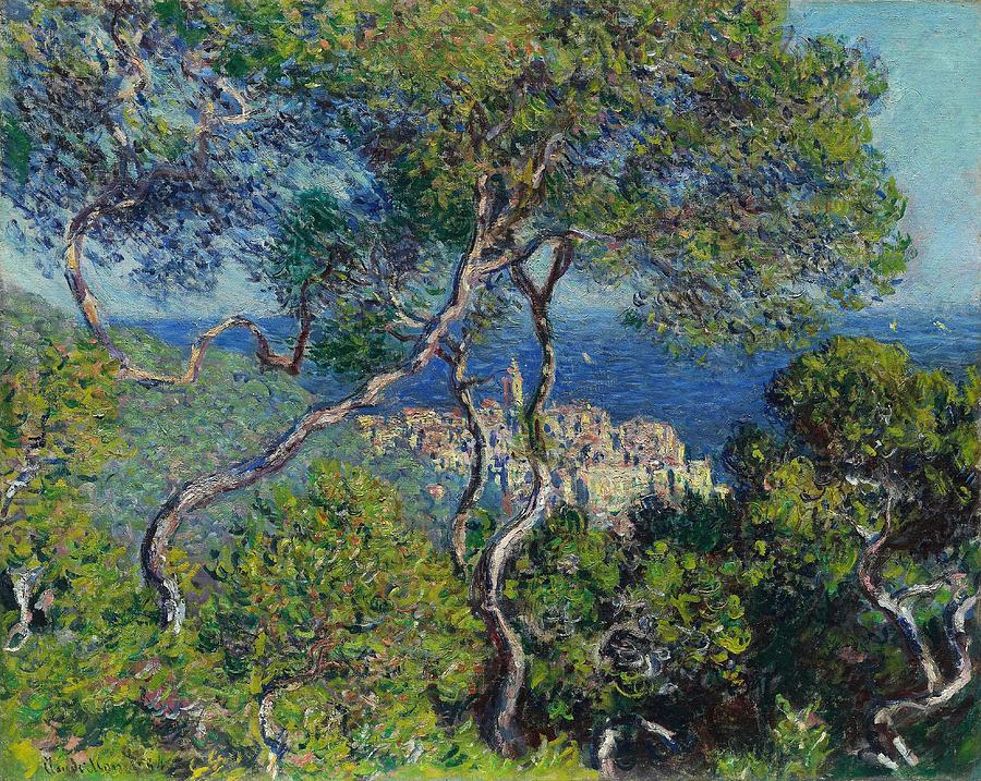 Bordighera. Claude Monet, French, 1840-1926. Painting by Claude Monet