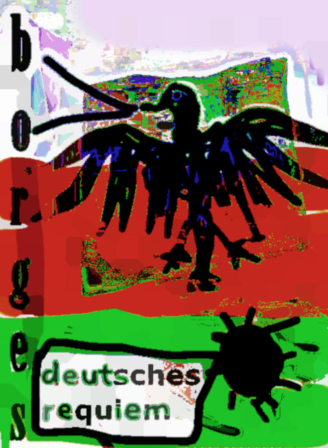 Borges Deutsches Requiem Poster Drawing