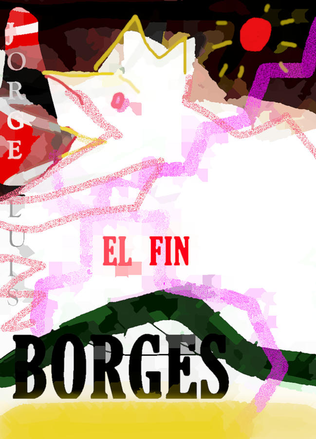 Borges Poster The End Drawing