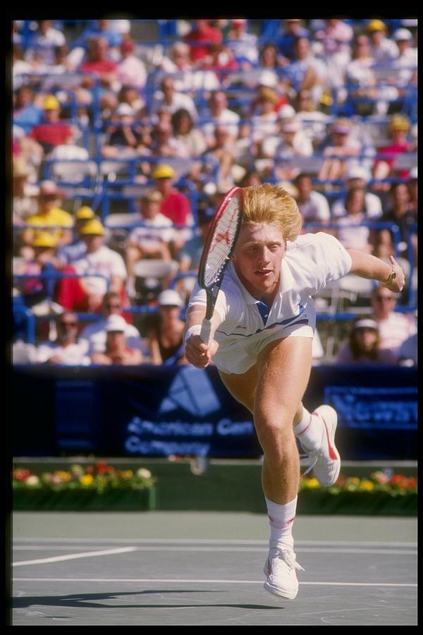 Boris Becker Photograph by Mike Powell