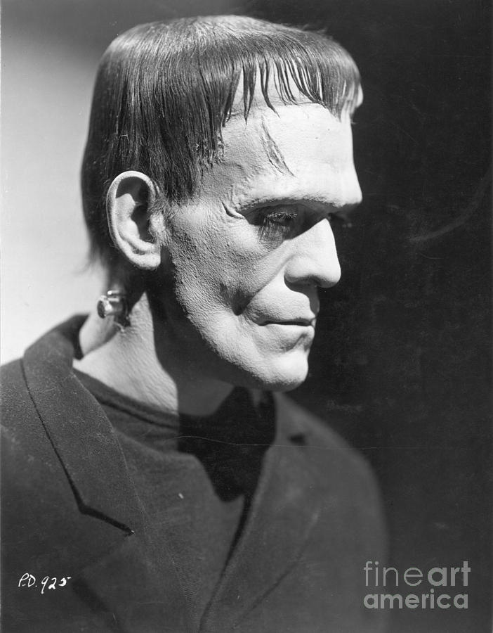 Boris Karloffs Frankenstein Photograph by Granger