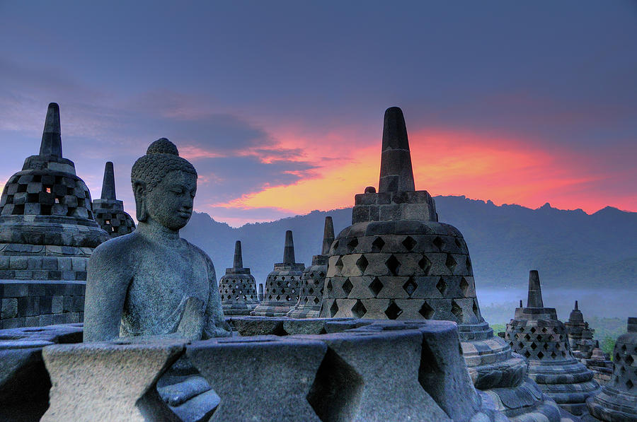 Borobudur Photograph by Aaron Geddes Photography