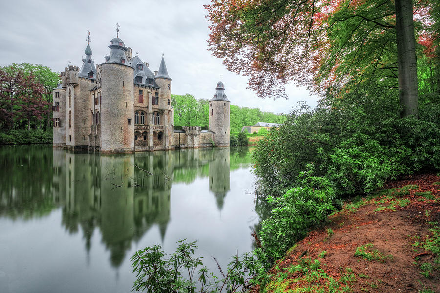 Borrekens Castle - Belgium Photograph by Joana Kruse