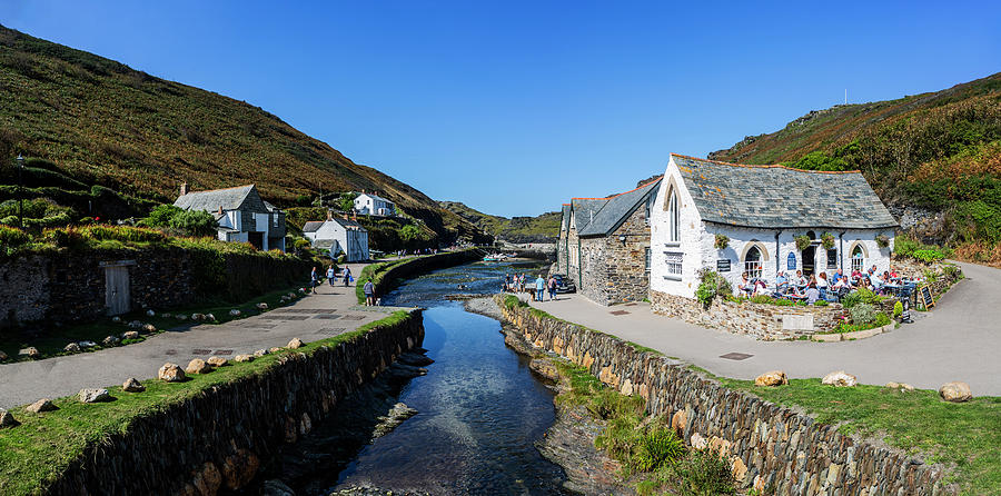 Boscastle, Cornwall, UK. Photograph by Maggie Mccall