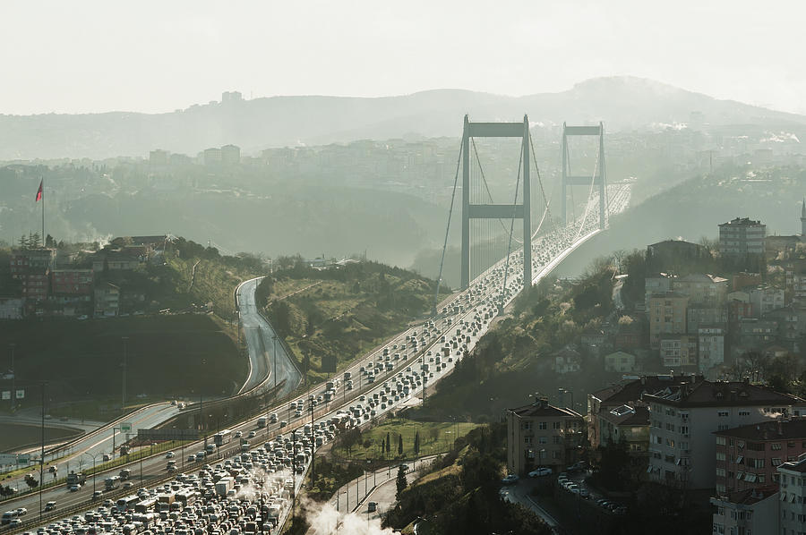 Bosphorus Bridge Photograph by Keith Levit / Design Pics