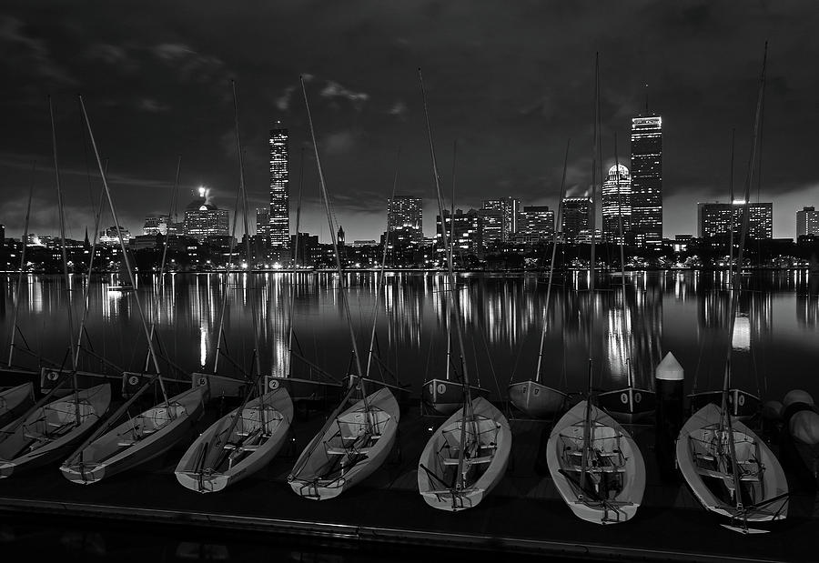 Boston Black Night Photograph by Juergen Roth