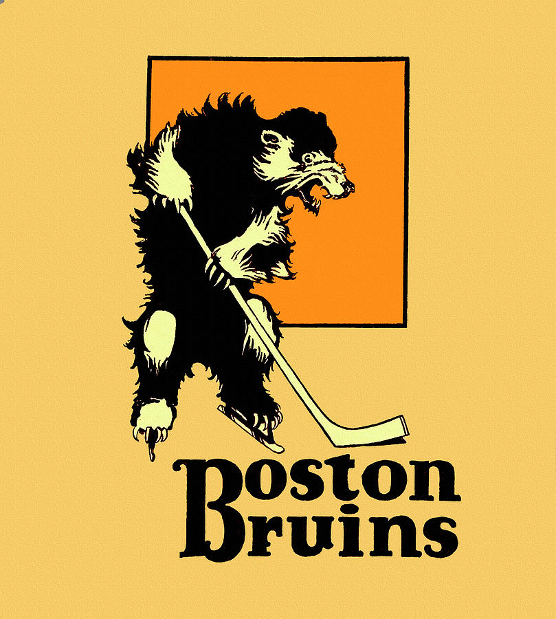 Boston Bruins Early Logo Painting by John Farr - Pixels