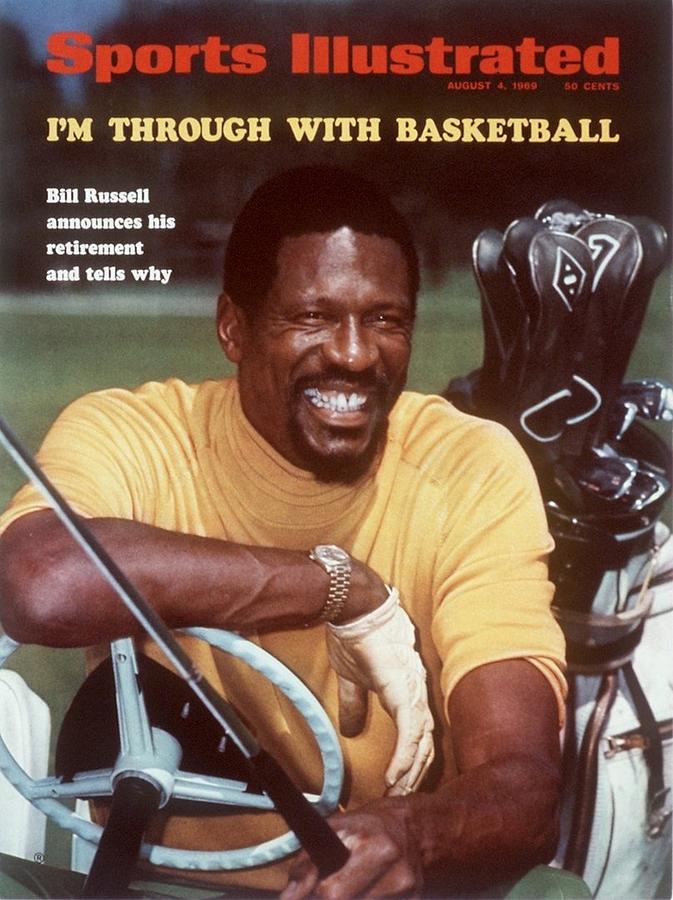 Boston Celtics Bill Russell Sports Illustrated Cover Photograph by Sports Illustrated