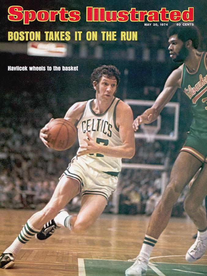 Boston Celtics John Havlicek, 1974 Nba Finals Sports Illustrated Cover Photograph by Sports Illustrated