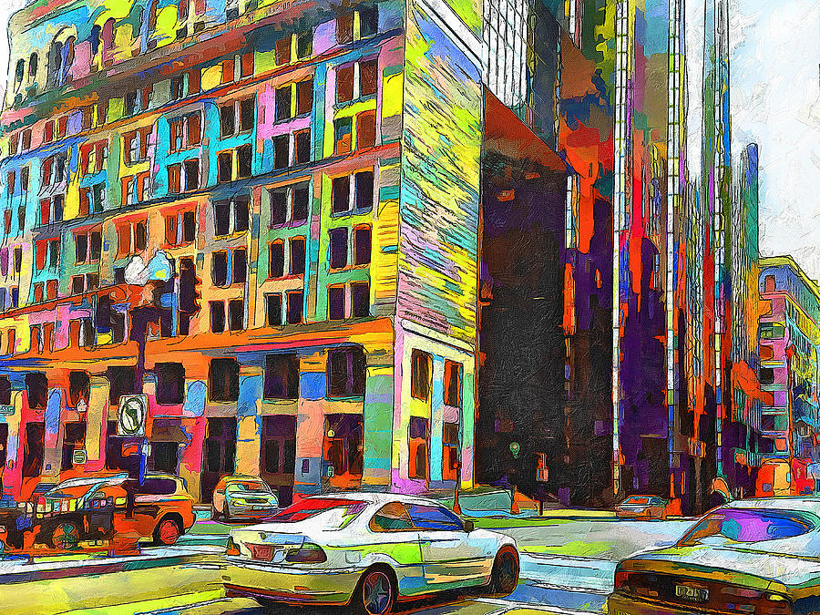 Boston colors 3 Digital Art by Yury Malkov - Fine Art America