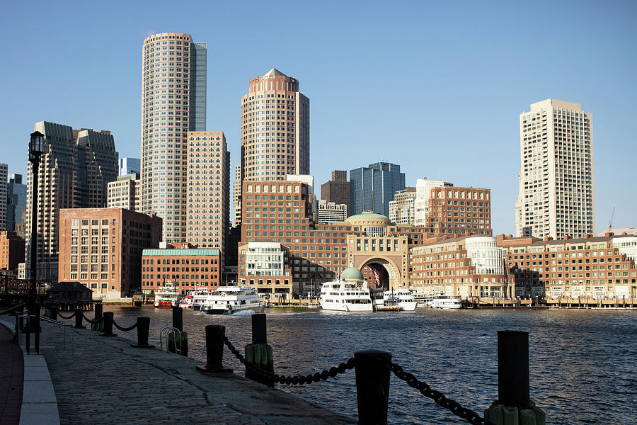 Boston Harbor, Rowes Wharf Photograph by Lori Rider - Fine Art America