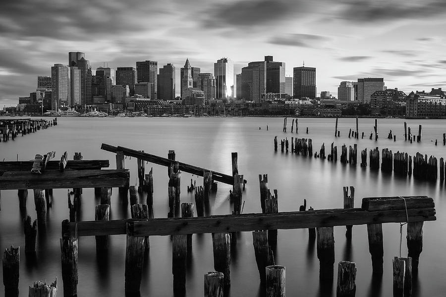 Boston Harbor Waterfront Photograph by Juergen Roth