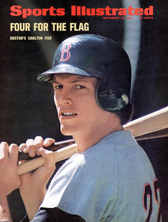 Boston Red Sox Carlton Fisk Sports Illustrated Cover Photograph by Sports Illustrated