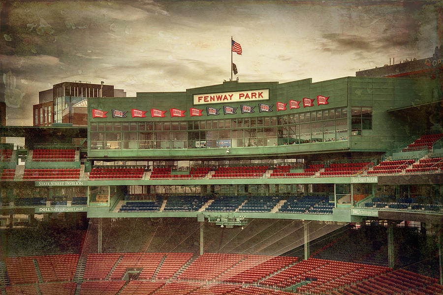 Boston Red Sox Fenway Park Press Box by Joann Vitali Boston Red Sox Fenway Park Press Box by Joann Vitali