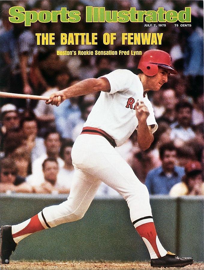 Boston Red Sox Fred Lynn Sports Illustrated Cover by Sports Illustrated