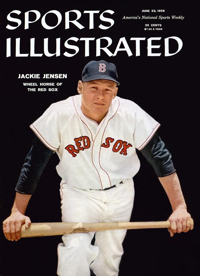 Boston Red Sox Jackie Jensen Sports Illustrated Cover Photograph by Sports Illustrated