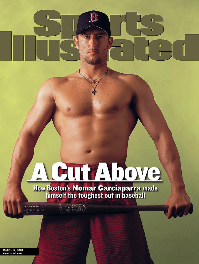 Boston Red Sox Nomar Garciaparra Sports Illustrated Cover Photograph by Sports Illustrated