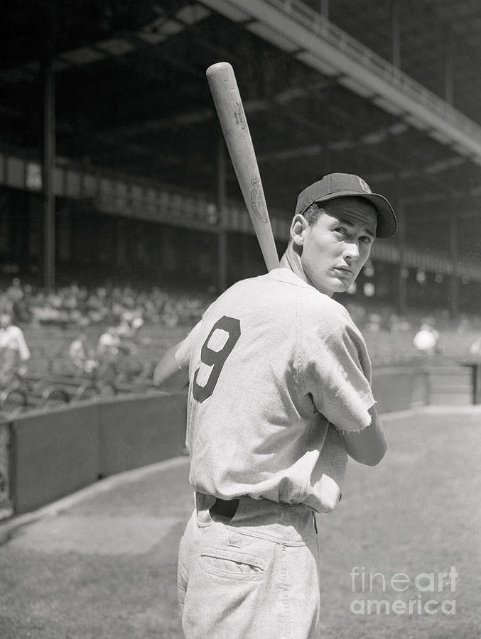 Boston Redsox Outfielder Ted Williams Photograph by Bettmann