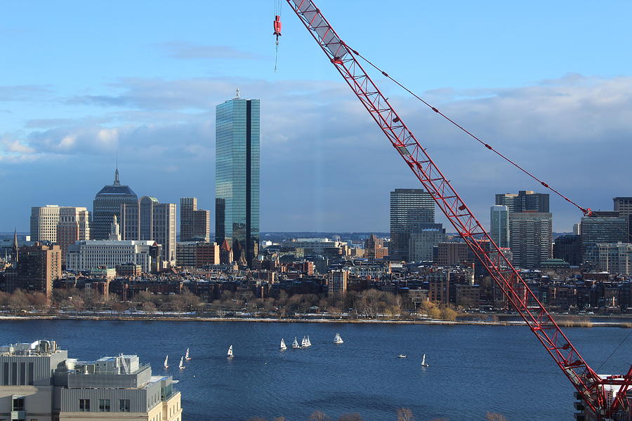 Boston Photograph - Boston Skyline  by Brittany Galipeau