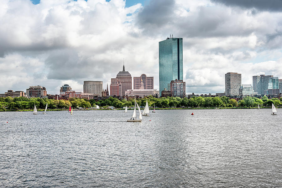 Boston Skyline Photograph