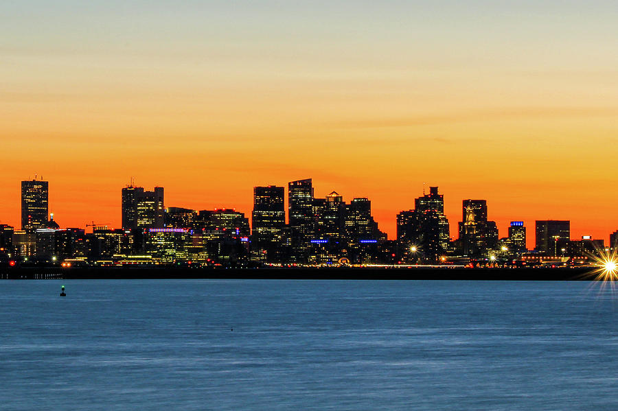 Boston Sunset Photograph by DiGiovanni Photography
