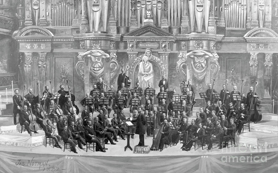Boston Symphony Orchestra Photograph by Bettmann
