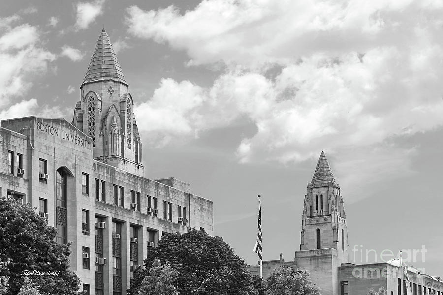 Boston University Towers Photograph by University Icons