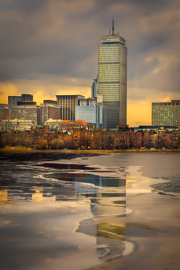 Landscape Photograph - Boston Winter by Ed Esposito