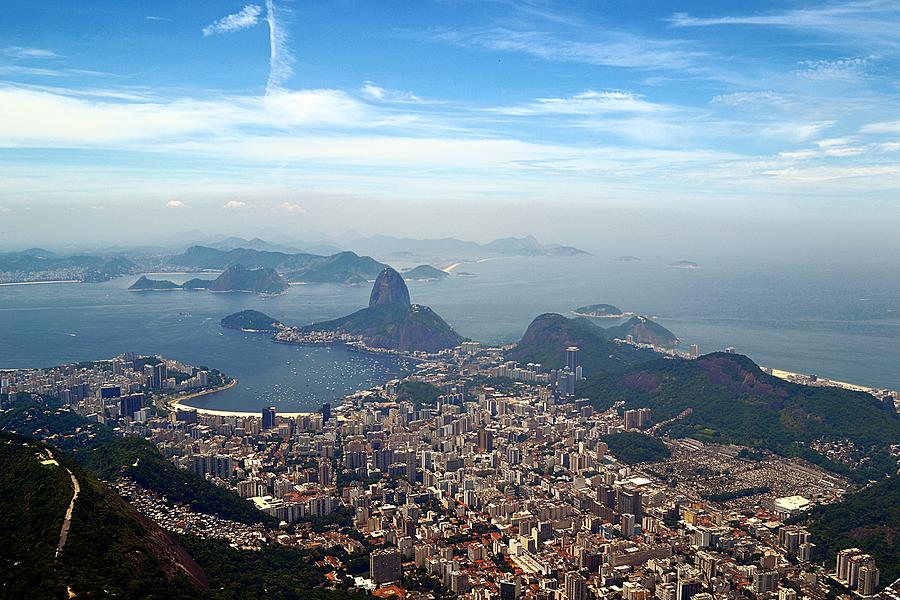 Botafogo And Sugar Loaf Mountain Photograph by Slholmes Photography