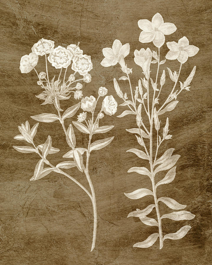 Botanical In Taupe I Painting by Vision Studio