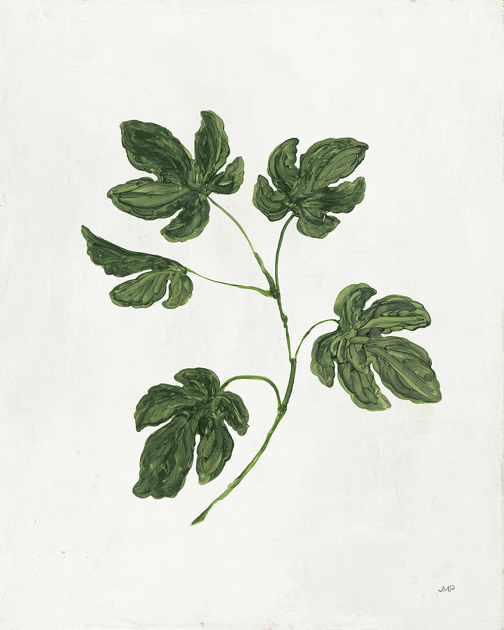 Botanical Painting - Botanical Study IIi Greenery by Julia Purinton