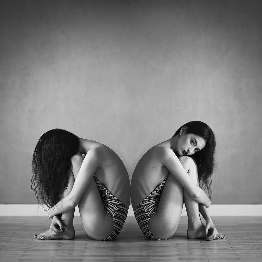 Woman Photograph - Both by Mateusz Filipiuk