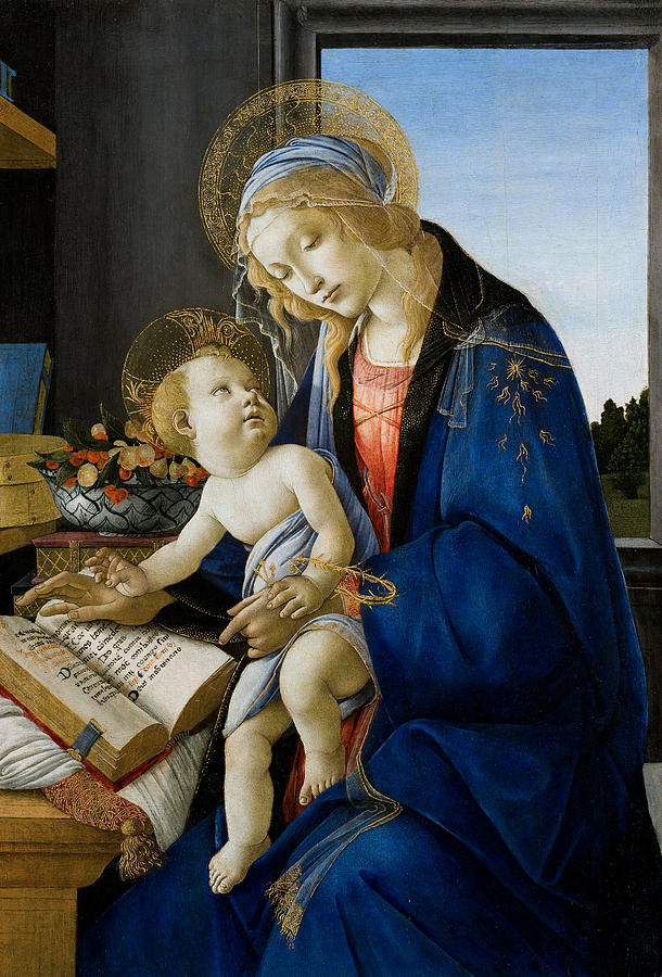 Botticelli Madonna Painting by Granger