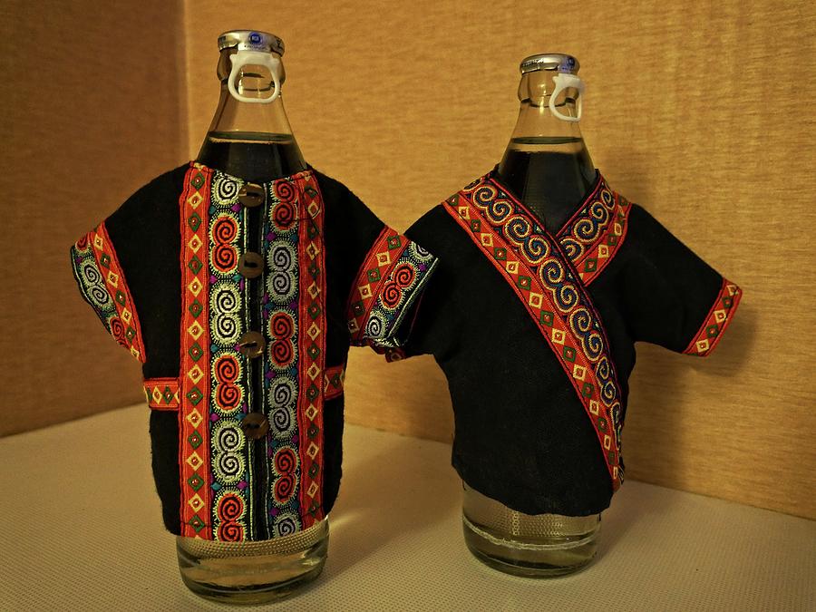 Bottle covers Photograph by Martin Smith