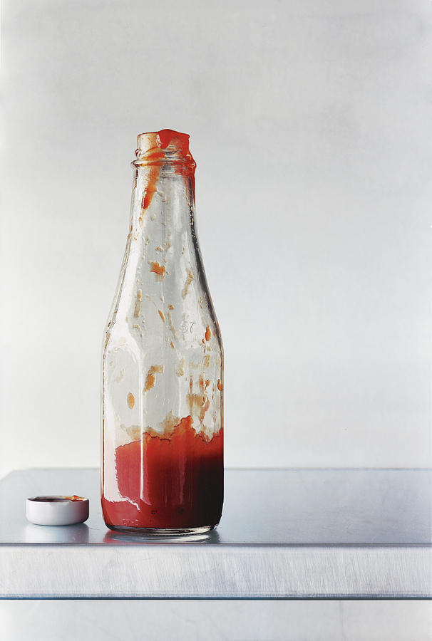 Bottle Of Ketchup Photograph by Romulo Yanes