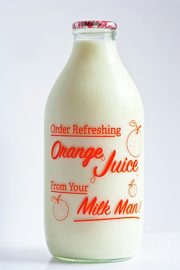 Download Bottle Of Semi Skimmed Milk Advertising Fresh Orange Juice Photograph By Ian Gowland Science Photo Library Yellowimages Mockups