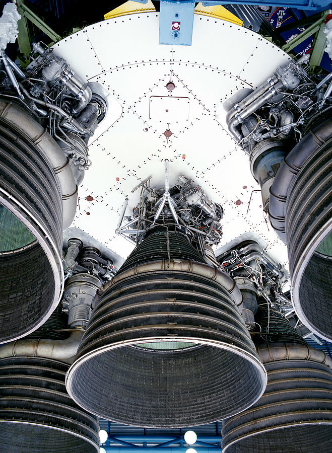 Bottom Of Rocket Photograph by Steve Allen