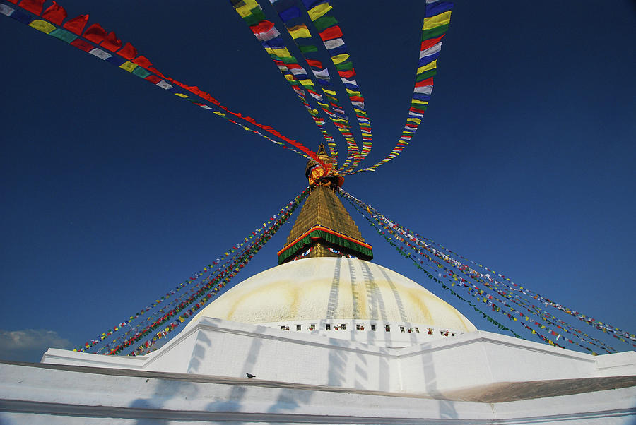 Boudhanath Stupa, Kathmandu, Nepal Photograph by Image Supplied By Www.bensmethers.co.uk
