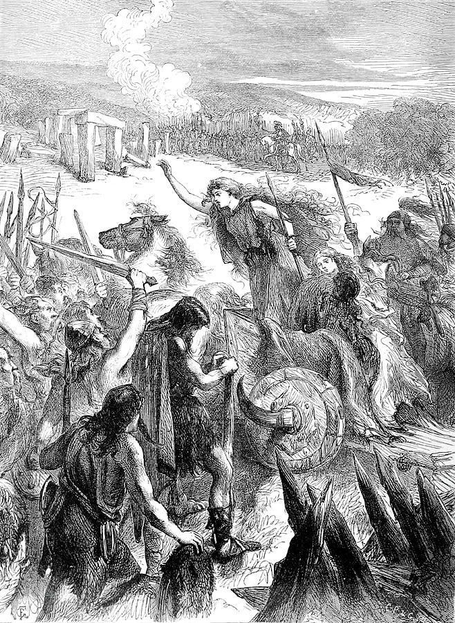 Boudica Leading Rebellion, 60 Ad Photograph by Science Source