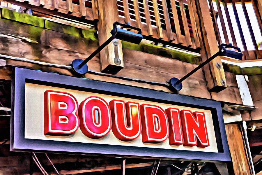 Boudin Bakery Sign Photograph by Darryl Brooks