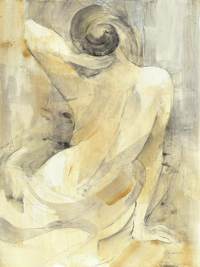 Nude Painting - Boudoir II by Albena Hristova