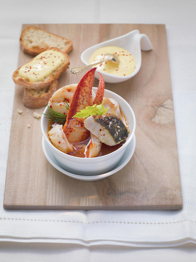 Bouillabaisse With Rouille Photograph by Eising Studio