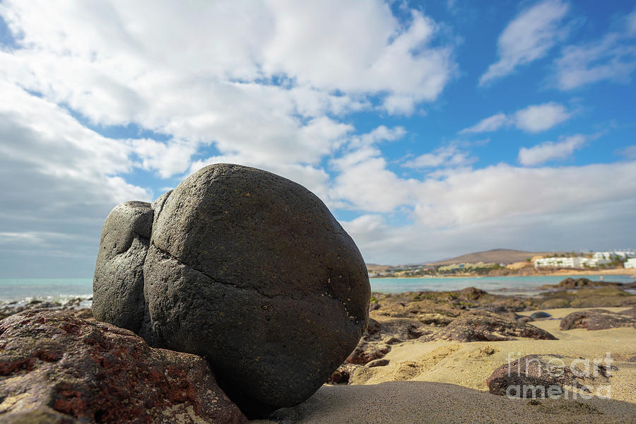 Boulder On A Sandy Beach Photograph by Science Photo Library Boulder On A Sandy Beach Photograph by Science Photo Library