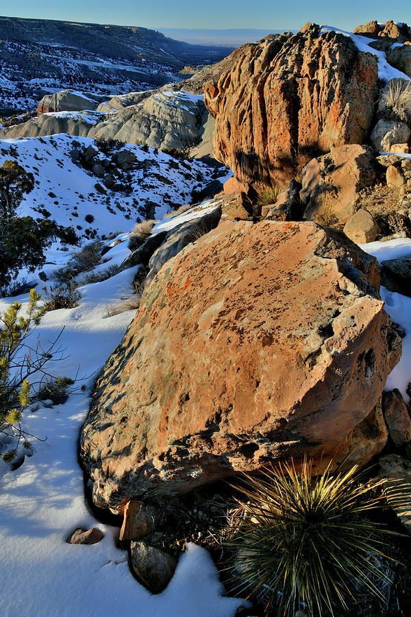 Boulders Above Bangs Canyon Photograph by Ray Mathis